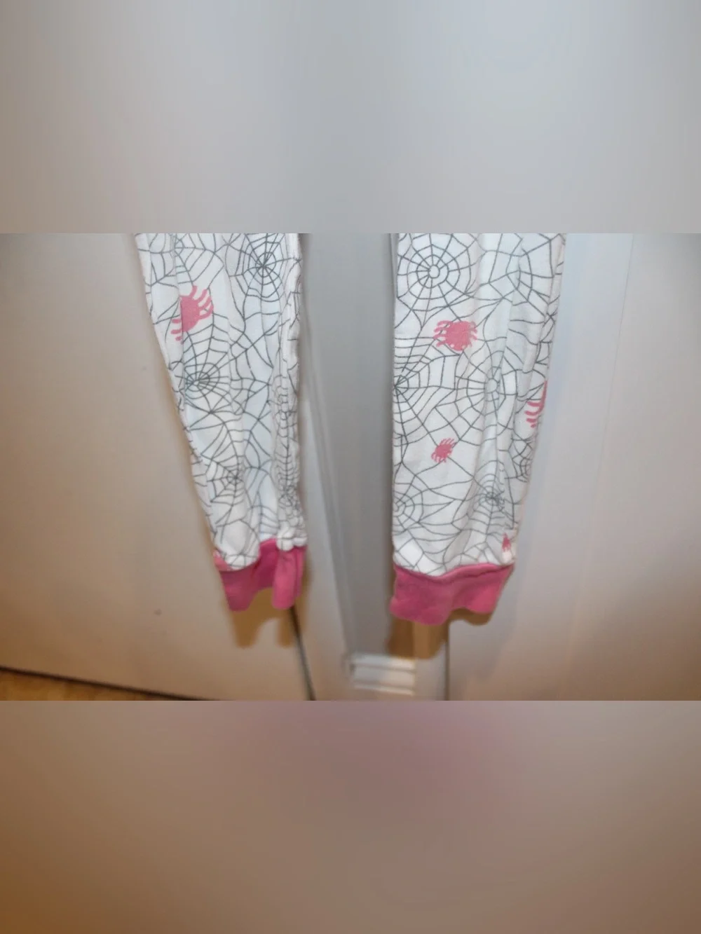 Old Navy Toddler Girls Halloween Spider Web Pajama Pants Size 4T Tights